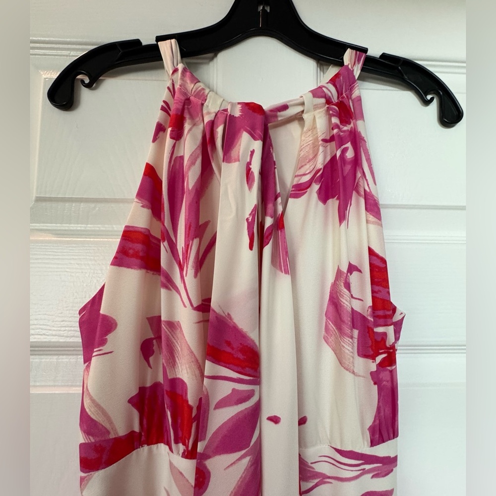 Eliza J Floral Pink and White Maxi Dress - Picture 12 of 13